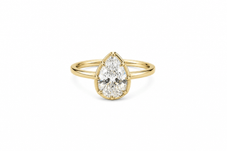 Pear Cut Bezel Ring - A Roese Boutique