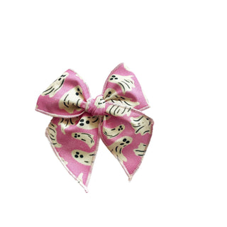 Pink Ghost Elle Bow - A Roese Boutique
