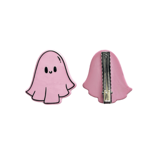 Pink Ghost Hair Clip - A Roese Boutique