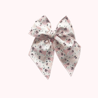 Pink Starry Ghosts Elle Bow - A Roese Boutique