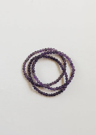 Polished Amethyst || Adult Bracelet - A Roese Boutique