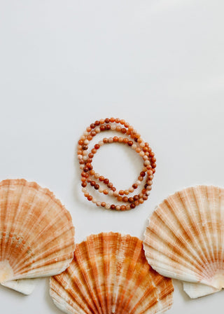 Polished Pink Aventurine || Adult Bracelet - A Roese Boutique