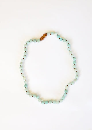 Pure Gemstone + Amazonite || Necklace - A Roese Boutique