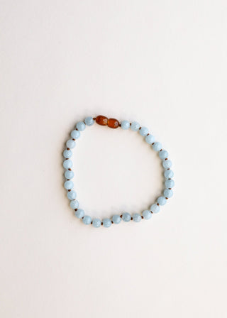 Pure Gemstone + Aquamarine|| Anklet or Bracelet - A Roese Boutique