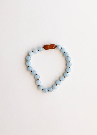 Pure Gemstone + Aquamarine|| Anklet or Bracelet - A Roese Boutique