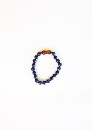 Pure Gemstone + Lapis || Anklet or Bracelet - A Roese Boutique