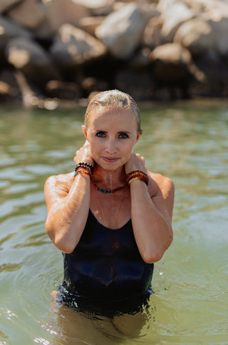 Raw Cognac Baltic Amber || Adult Bracelet - A Roese Boutique