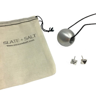Recycled Bombshell Ball Necklace - A Roese Boutique