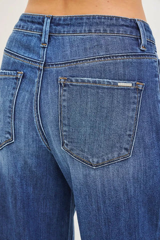 RISEN Slouchy Baggy Jeans with Pockets - A Roese Boutique