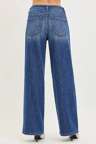 RISEN Slouchy Baggy Jeans with Pockets - A Roese Boutique