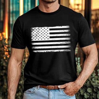 Rogue Style USA Distressed Flag Unisex T-Shirts - A Roese Boutique
