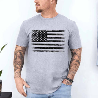 Rogue Style USA Distressed Flag Unisex T-Shirts - A Roese Boutique