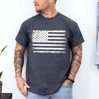 Rogue Style USA Distressed Flag Unisex T-Shirts - A Roese Boutique