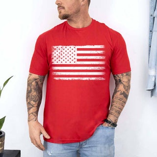 Rogue Style USA Distressed Flag Unisex T-Shirts - A Roese Boutique