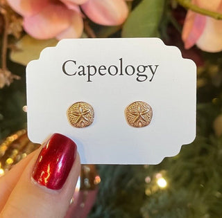 Sand Dollar Earrings - A Roese Boutique
