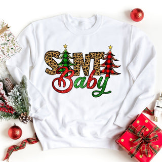 Santa Baby R/G Sweatshirt - A Roese Boutique