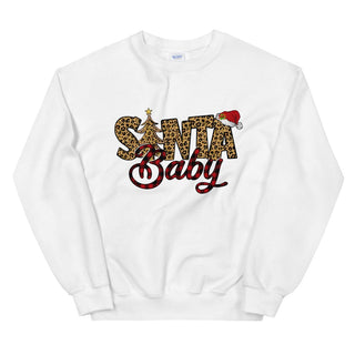 Santa Baby Sweatshirt - A Roese Boutique