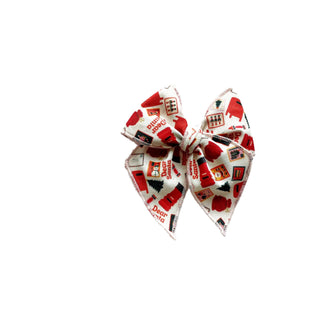 Santa's Letters Elle Bow - A Roese Boutique