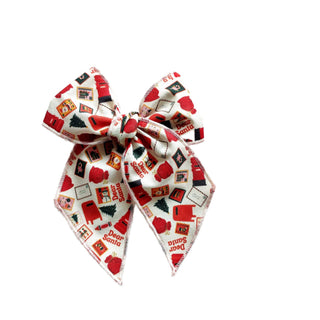 Santa's Letters Elle Bow - A Roese Boutique