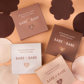 Satin Nipple Pasties - 40 Pack - A Roese Boutique
