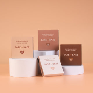 Satin Nipple Pasties - 40 Pack - A Roese Boutique