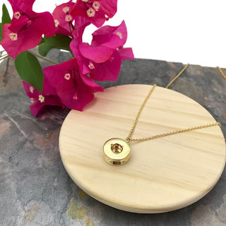 Shell Casing Pendant Necklace - A Roese Boutique