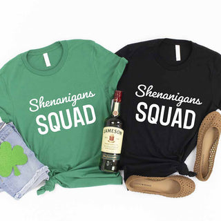 Shenanigans St. Patty's Squad Tee - A Roese Boutique