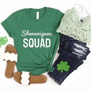 Shenanigans St. Patty's Squad Tee - A Roese Boutique