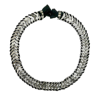 Silver Temple Collar Necklace - A Roese Boutique