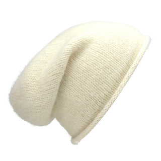 Snow Essential Knit Alpaca Beanie - A Roese Boutique
