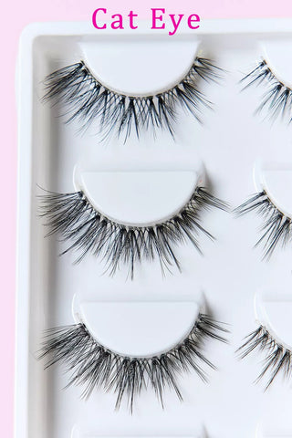 SO PINK BEAUTY Faux Mink Eyelashes 5 Pairs - A Roese Boutique
