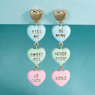 Sweethearts® Statement Drop Earrings - A Roese Boutique