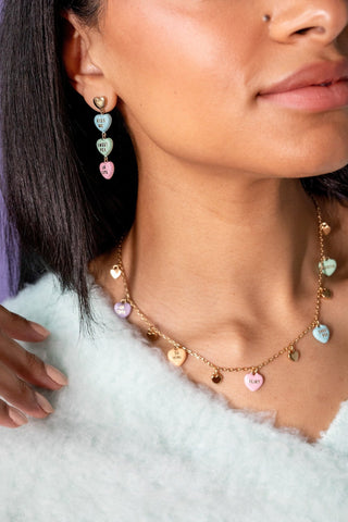 Sweethearts® Statement Drop Earrings - A Roese Boutique