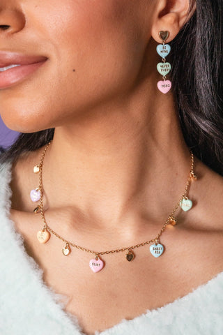 Sweethearts® Statement Drop Earrings - A Roese Boutique