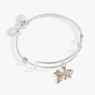 Textured Goldfish Charm Bangle - A Roese Boutique