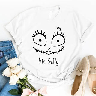 The Jack & The Sally Couples Halloween Tee - A Roese Boutique