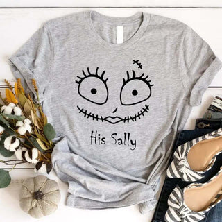 The Jack & The Sally Couples Halloween Tee - A Roese Boutique