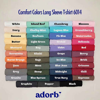 Tis The Season Comfort Colors Long Sleeve Christmas Shirt - A Roese Boutique