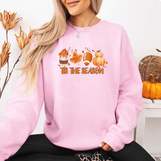 Tis The Season Fall Vibes Sweatshirt - A Roese Boutique