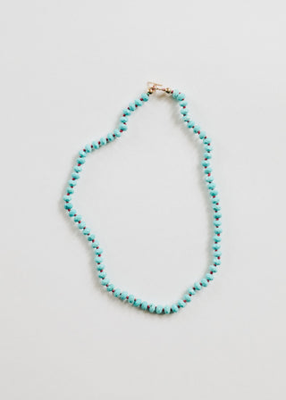 Turquoise + 14k Gold Filled Toggle || Gemstone Necklace - A Roese Boutique