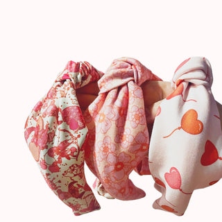 Valentine's Knotted Headbands - A Roese Boutique