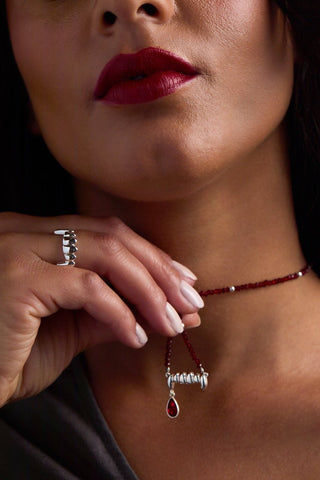 Vampire Teeth Fangs Ring - A Roese Boutique