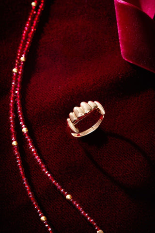 Vampire Teeth Fangs Ring - A Roese Boutique