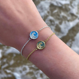 Wave Coin Bracelet - A Roese Boutique