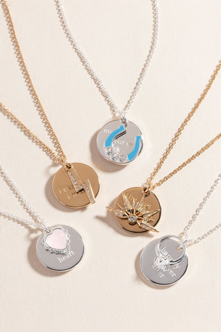 “Wild at Heart” Duo Charm Pendant Necklace - A Roese Boutique