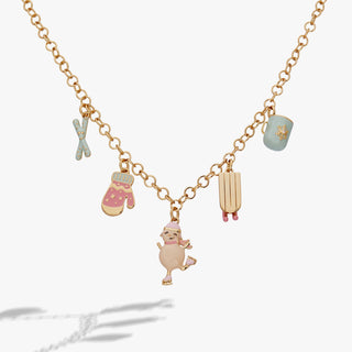Winter Wonderland Multi Charm Necklace - A Roese Boutique