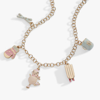 Winter Wonderland Multi Charm Necklace - A Roese Boutique