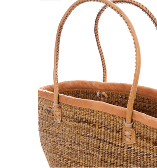 Woven Tote Bag - A Roese Boutique