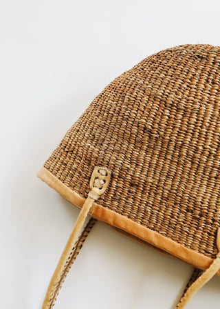 Woven Tote Bag - A Roese Boutique